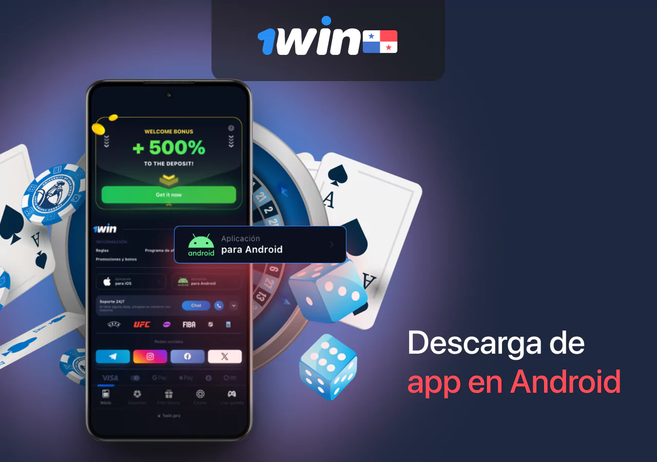 Instalar la aplicación móvil del casino en Android