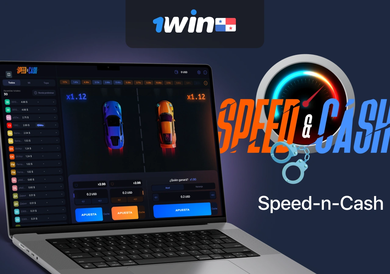 Juego Speed-n-Cash en la plataforma de casino 1Win