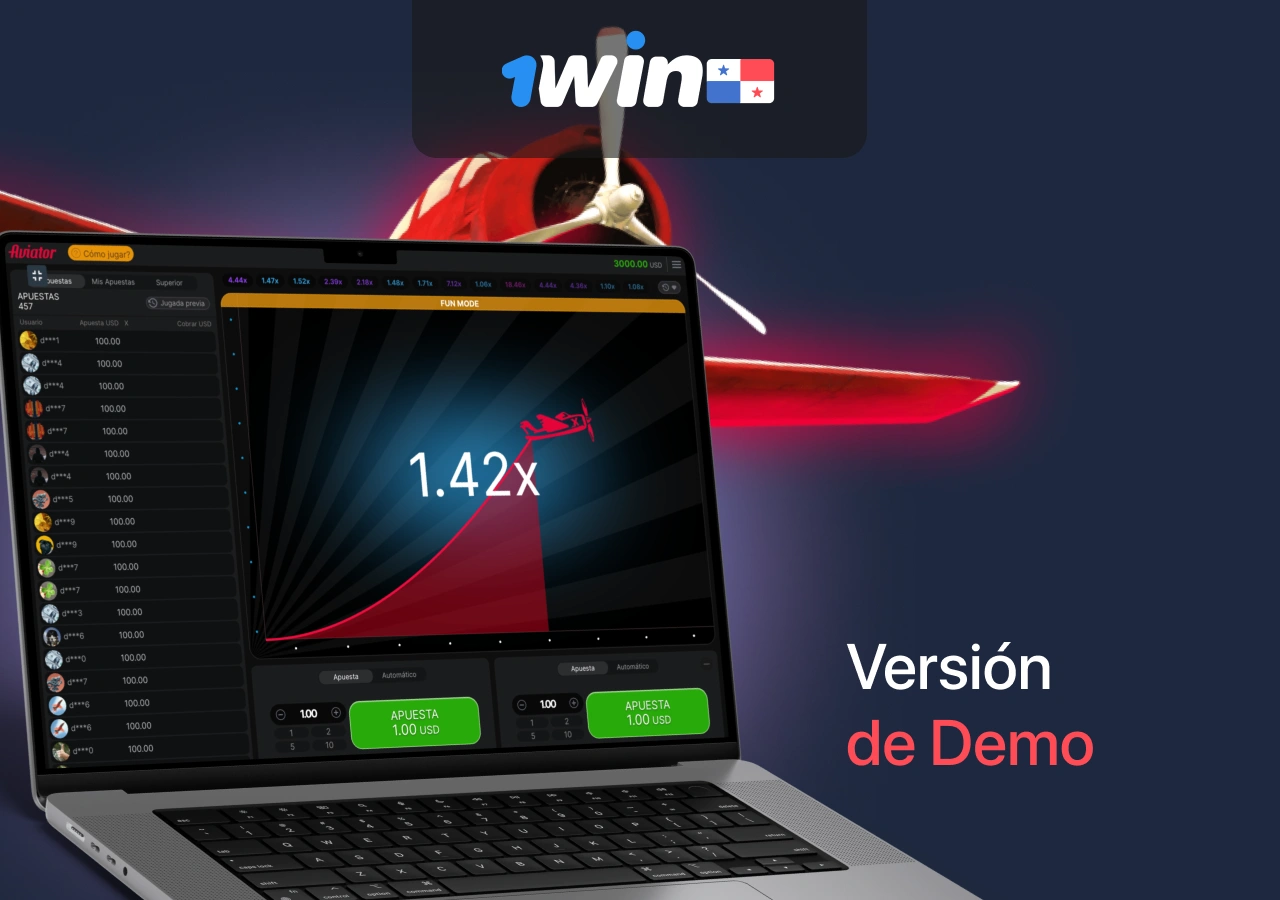 Versión demo del emocionante juego Aviator