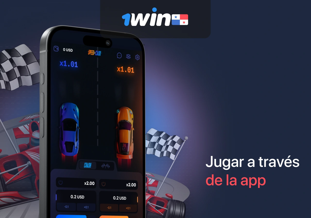 Juega a Speed-n-Cash en la aplicación móvil de la casa de apuestas